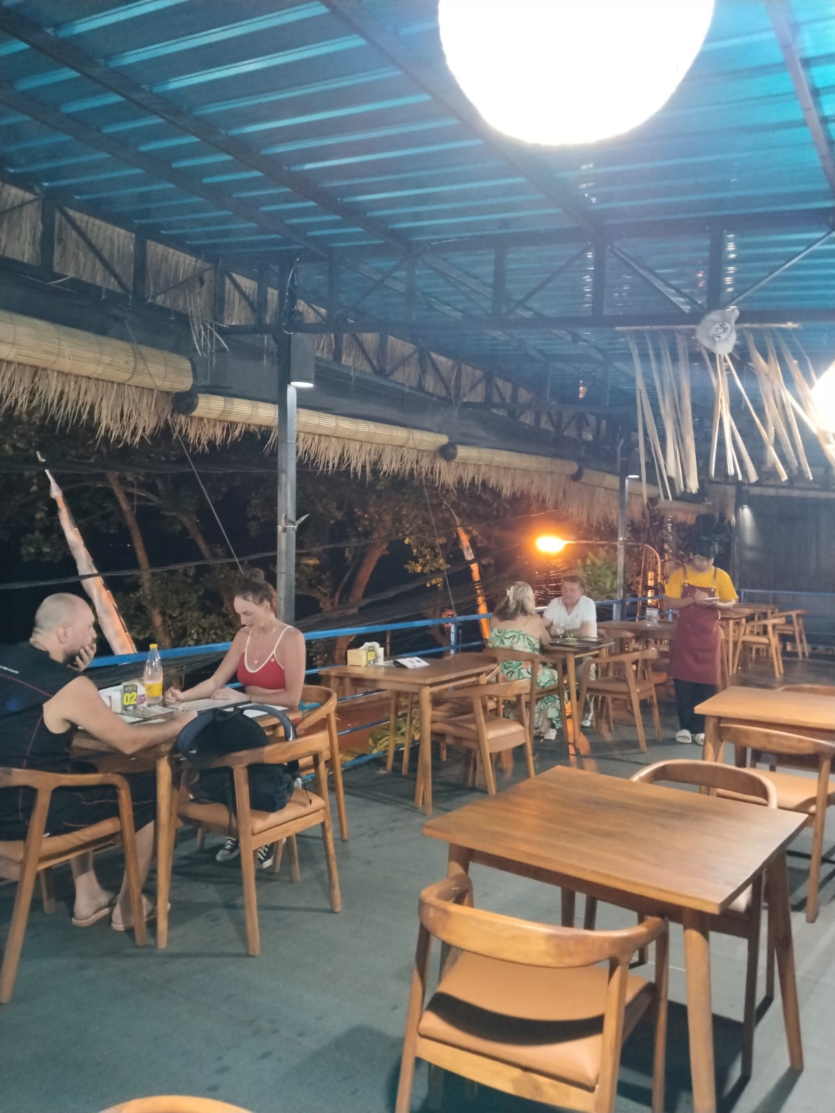 Rooftop Restaurant Dining Area